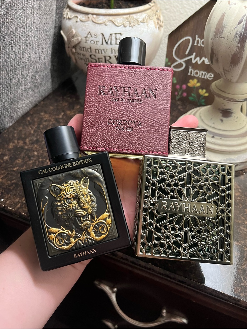 Rayhaan Cologne Trio bundle Tiger cal cologne   Terra & Cordoba fragrance